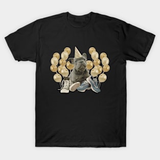 cute party bulldog T-Shirt